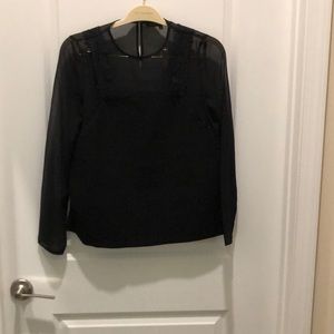 English Factory sheer shirt